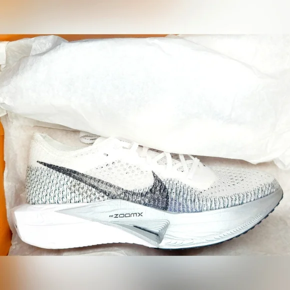 Nike ZoomX Vaporfly Next% 3 Running Shoes White DV4129-100 Men's Sz 6.5 NIB - Picture 1 of 13